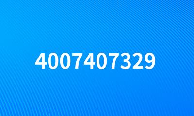 4007407329