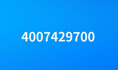 4007429700