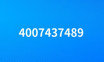 4007437489