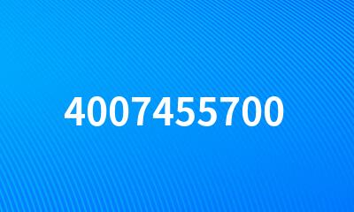 4007455700