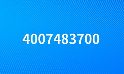 4007483700