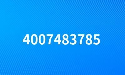 4007483785