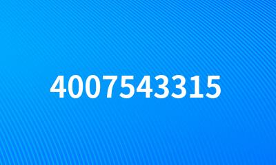 4007543315