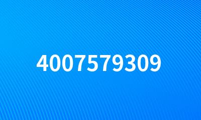 4007579309