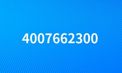 4007662300