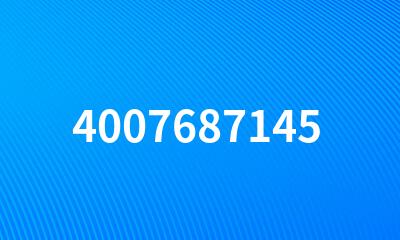 4007687145