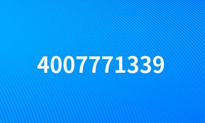 4007771339