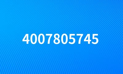 4007805745