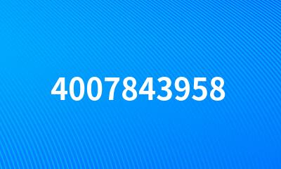 4007843958