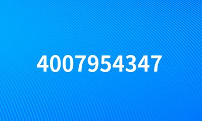 4007954347