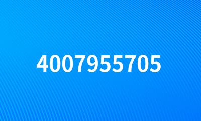 4007955705