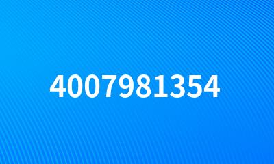 4007981354