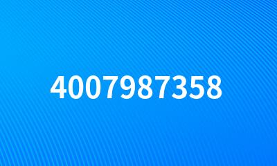 4007987358