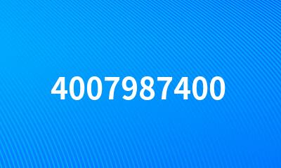 4007987400