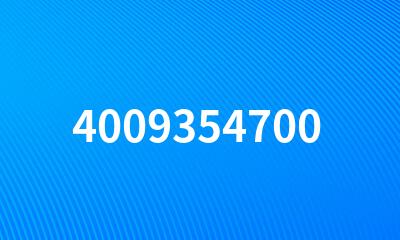 4009354700