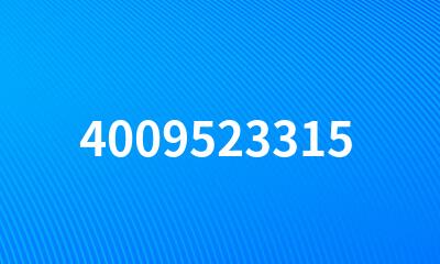 4009523315