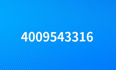 4009543316