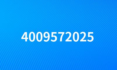 4009572025