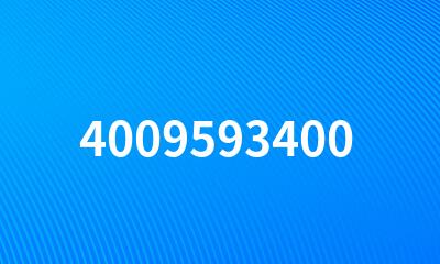 4009593400