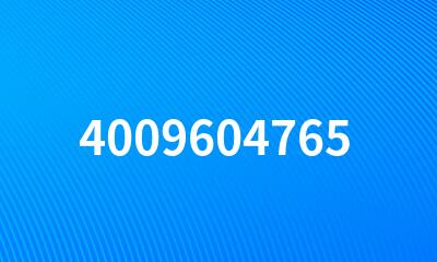 4009604765