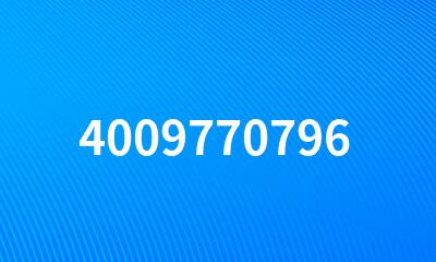 4009770796