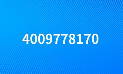 4009778170