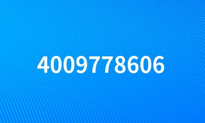 4009778606