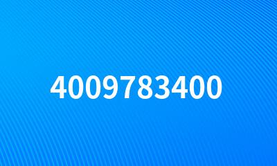 4009783400