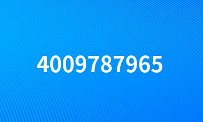 4009787965