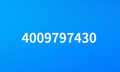 4009797430