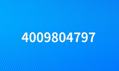 4009804797