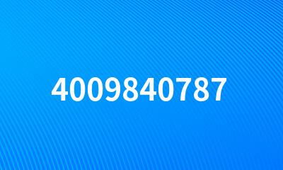 4009840787