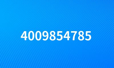 4009854785