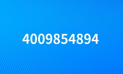 4009854894