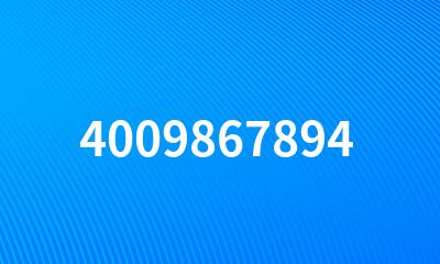 4009867894