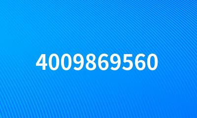 4009869560