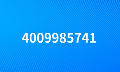 4009985741