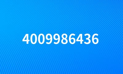 4009986436